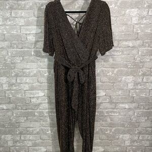 Torrid Black Wrap Jumpsuit